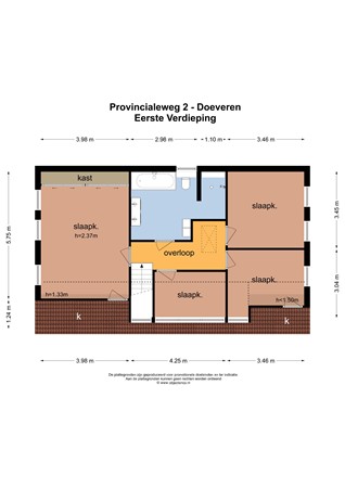 Floorplan - Provincialeweg 2, 5157 ND Doeveren